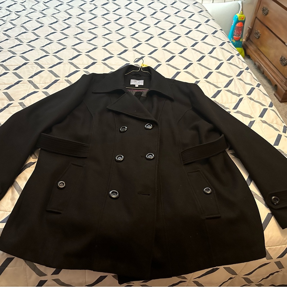 3x wool peacoat